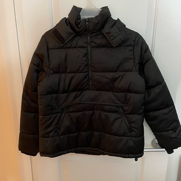 Zara pullover puffer with detachable hood - Picture 1 of 4